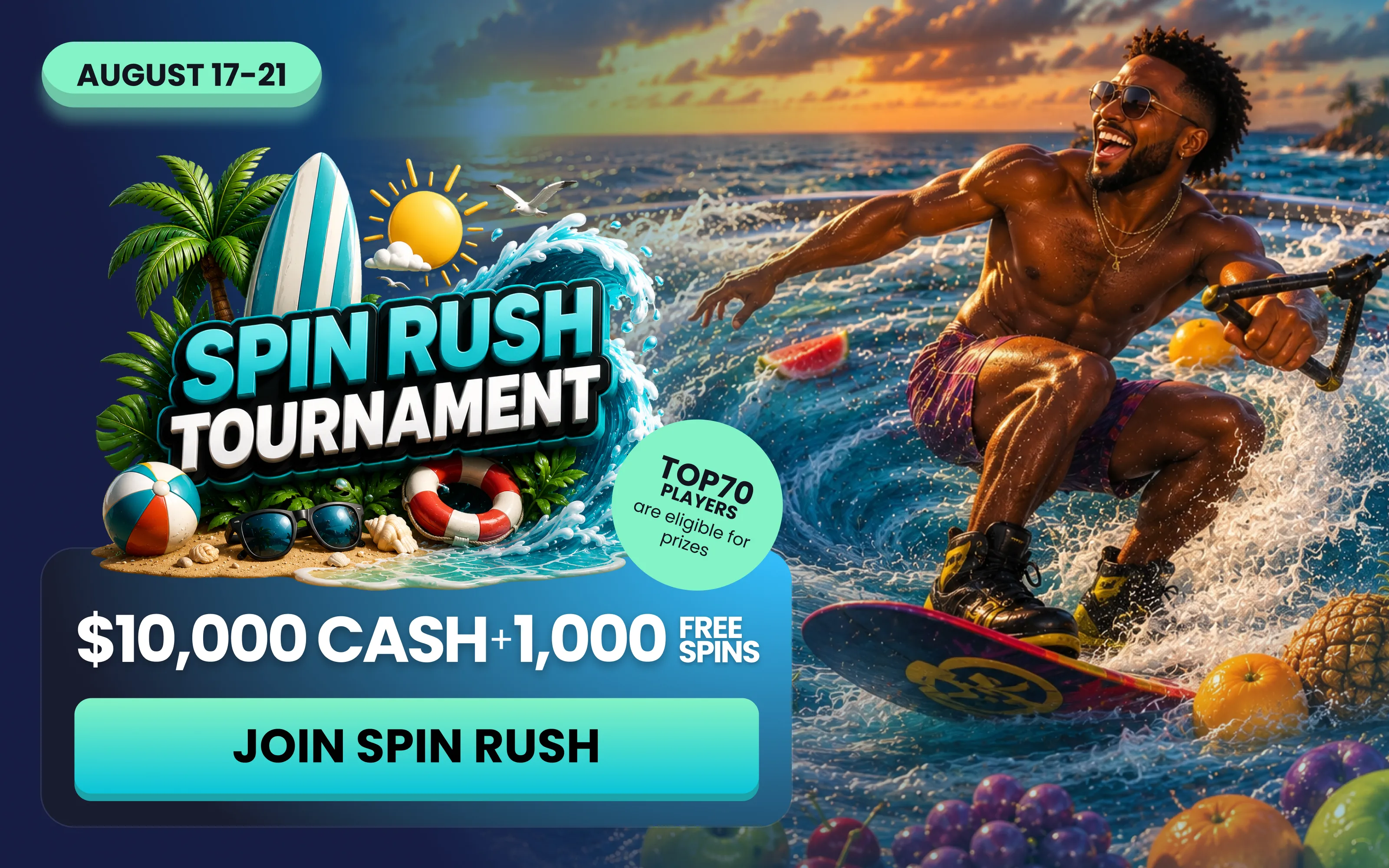 Spin Rush August