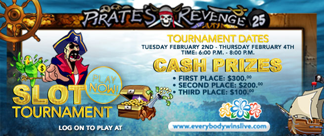 Slot Tournament (Feb 2-4)